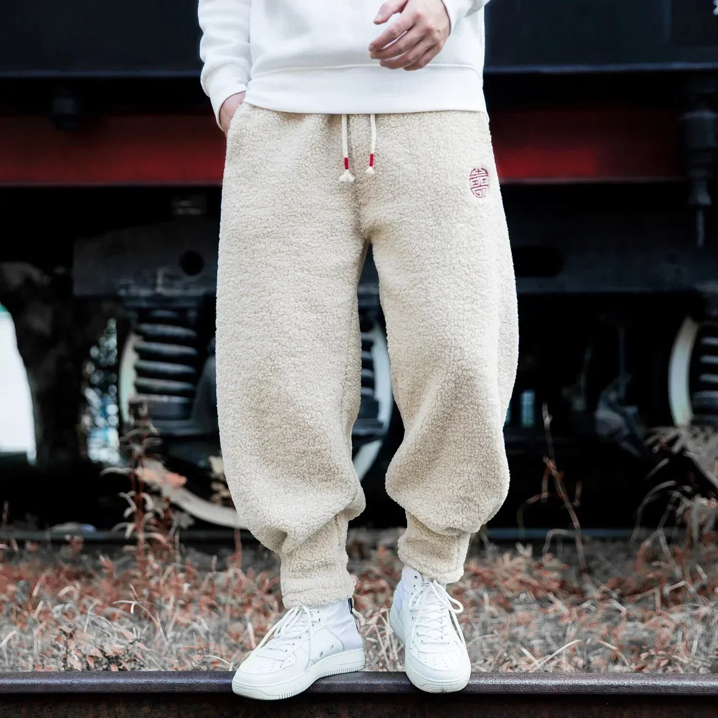 CozyLit Minimalistische Warme Joggers