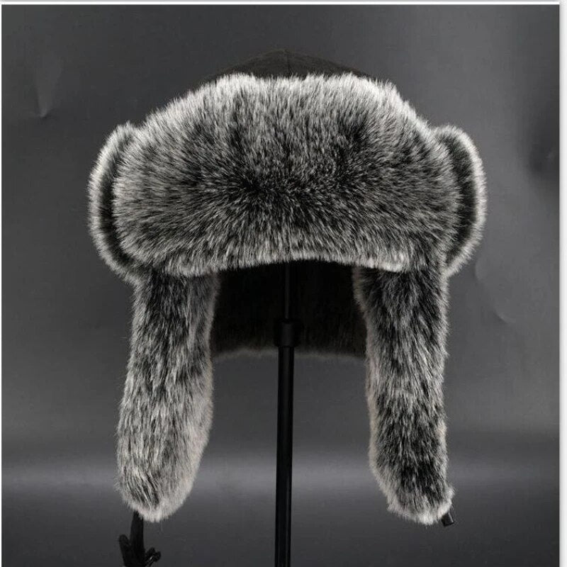 Chique warmte: Ushanka heren muts